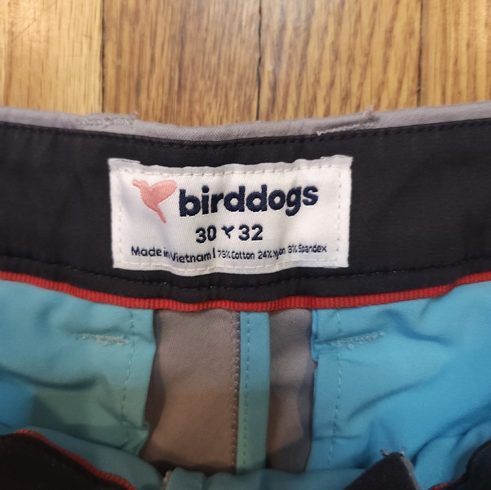 Bird Dogs Mens Boom Pants Size 30 × 32 Grey Performance Golf - Picture 3 of 6
